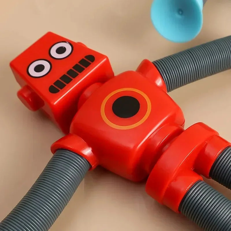 4 Robots Pop Tubes Tubo Fidget Juguete Antiestrés