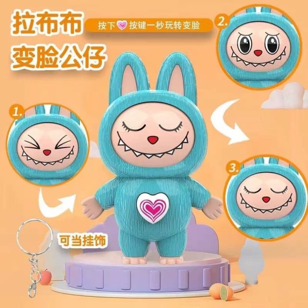 Llavero Labubu Kawaii con Cambio de caraproductos-para-emprender-por-mayor