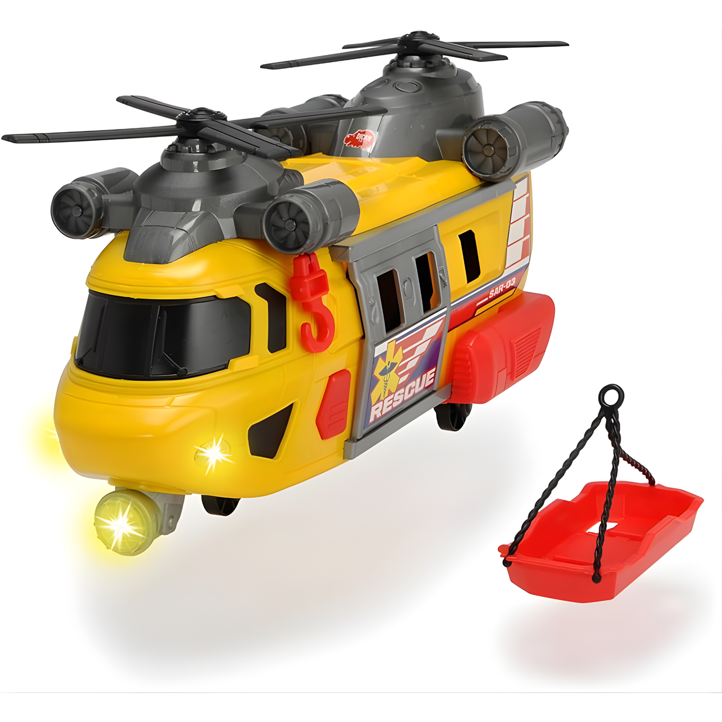 Dickie Toys Helicóptero De Rescate, Multicolor