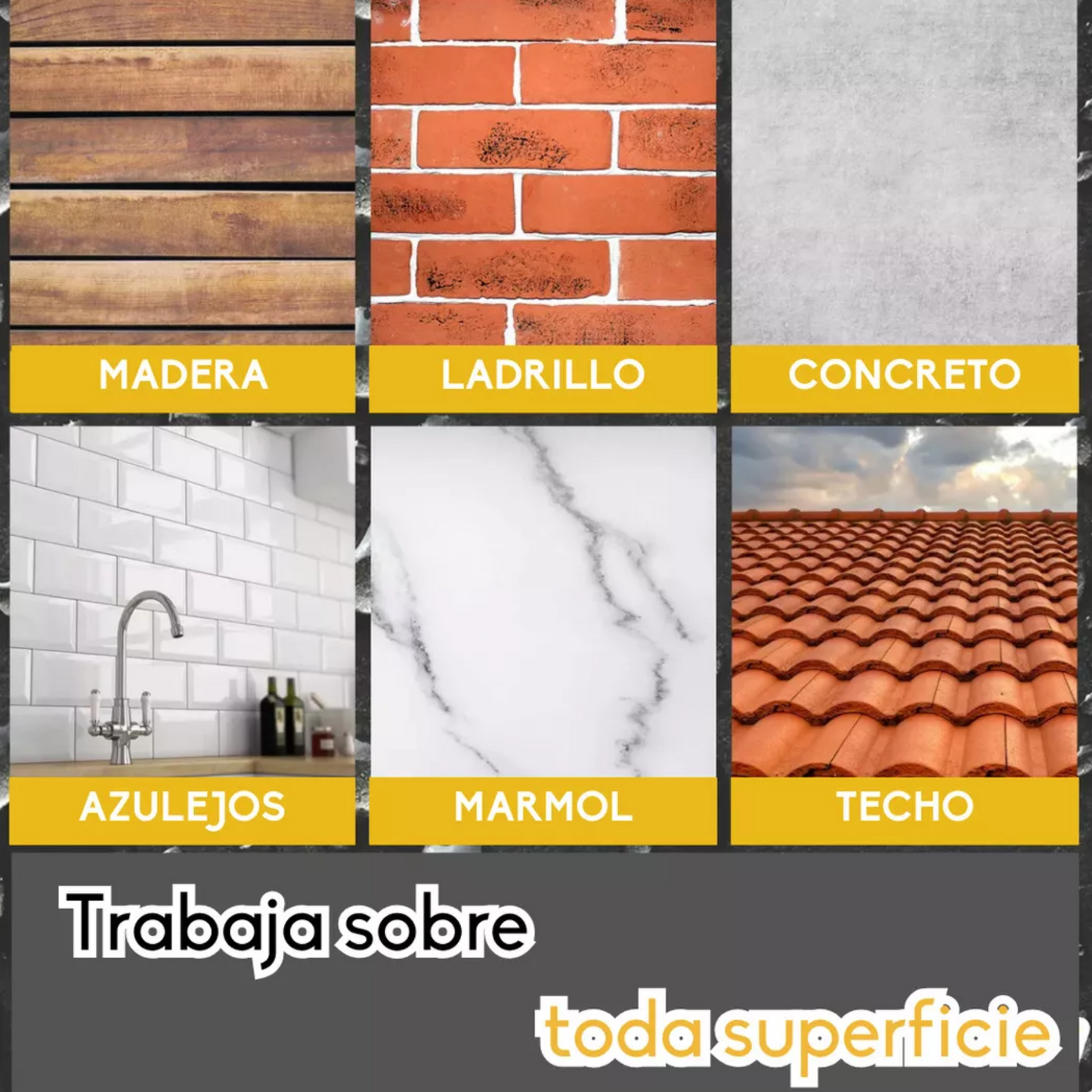 Sellador Tapagotera Impermeable Líquido 1000g Sellador Adhesivo