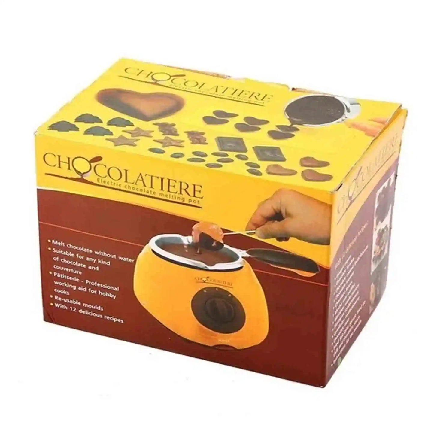 Maquina Olla Fondue Para Derretir Chocolate + 30 Pcs