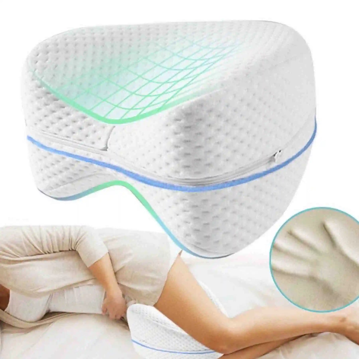 Cojin Almohada Ortopédica Original Para Piernas