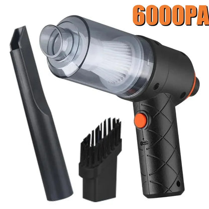 Mini Aspiradora Portátil Recargable Auto Hogar Inhalámbrica Color Negroproductos-para-emprender-por-mayor
