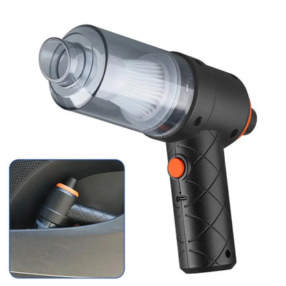 Mini Aspiradora Portátil Recargable Auto Hogar Inhalámbrica Color Negroproductos-para-emprender-por-mayor