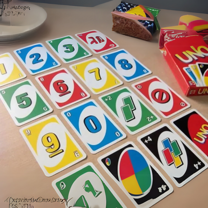 Juego de Cartas UNO Clásico - Juego de Mesa Familiar y Didáctico
