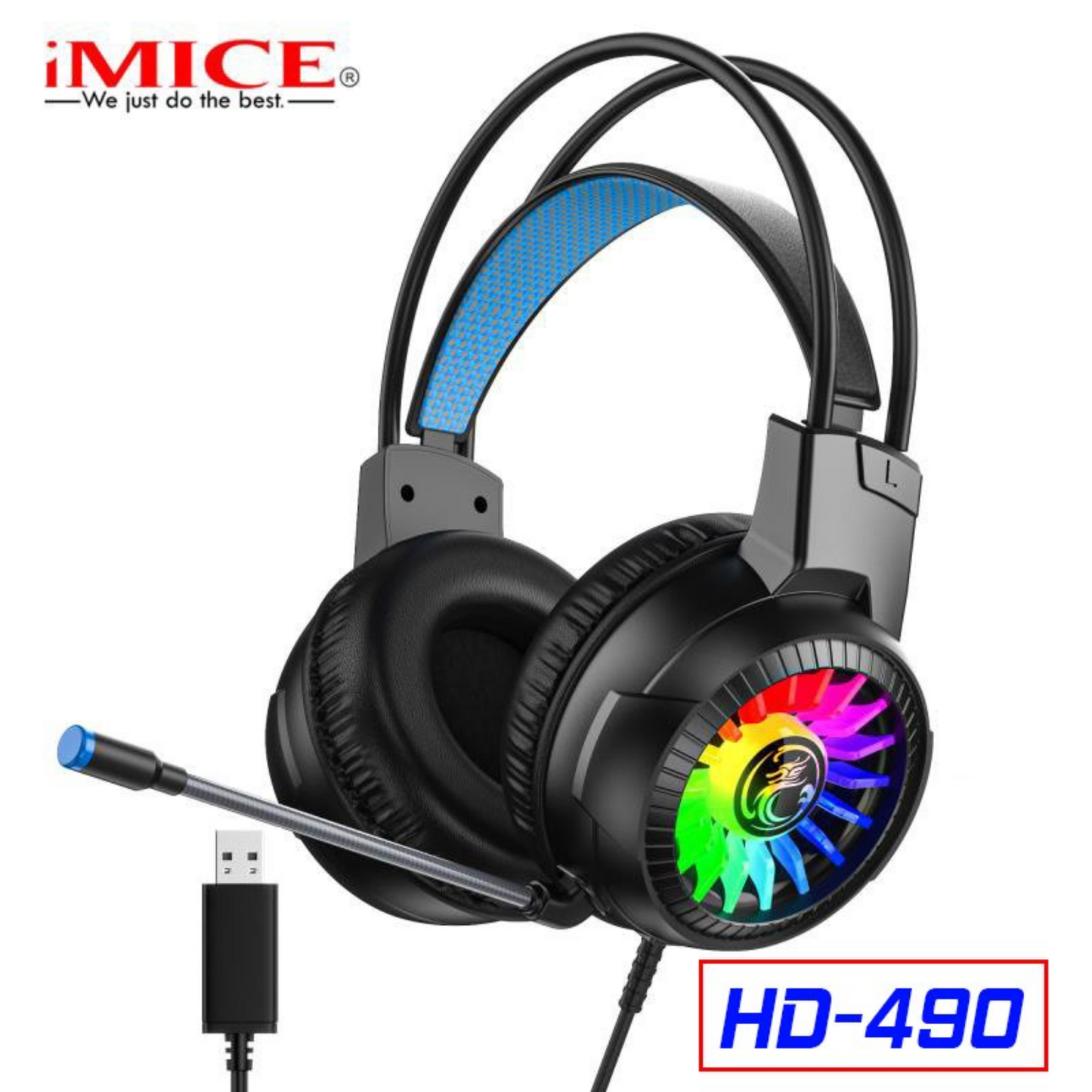 Audifonos Gamer iMICE HD 490