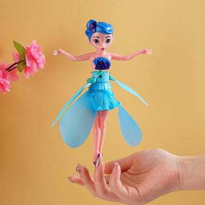 Muñeca Mágica Hada Voladora Recargable Con Sensor