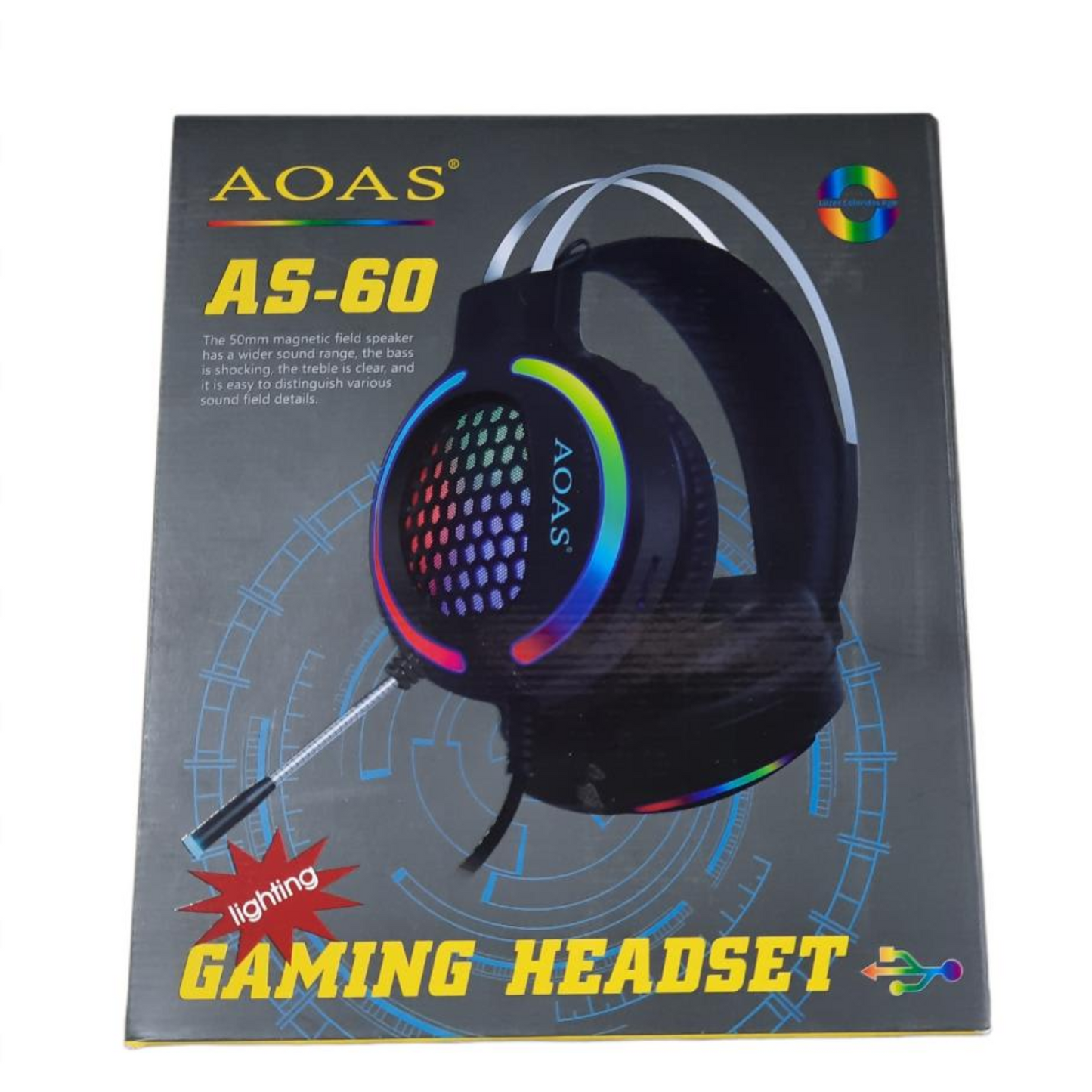 Audifonos Gamer Aoas AS-60