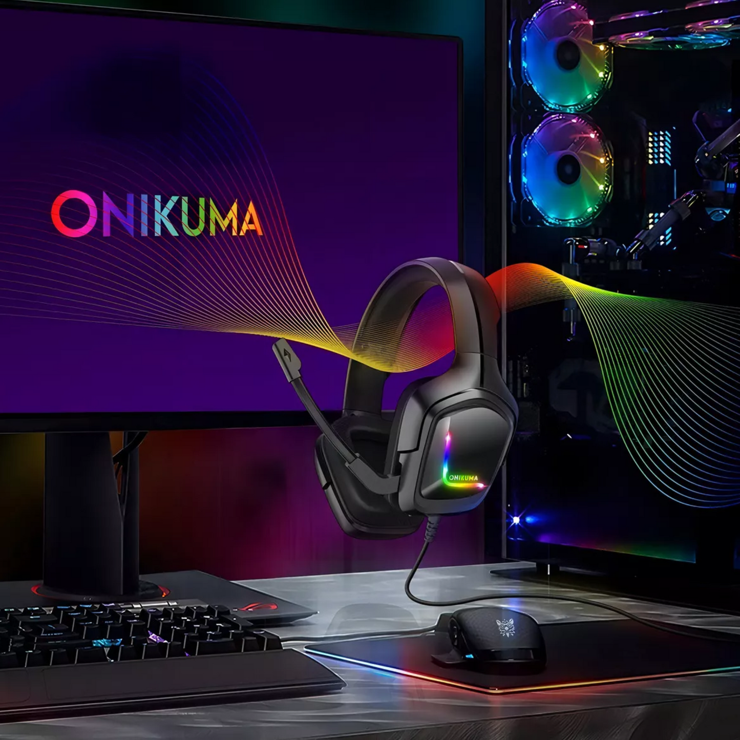 Audifonos Gamer Onikuma K20