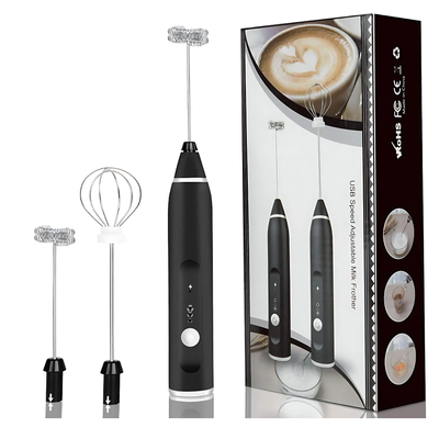 Mini Batidor de Café Recargable 3 Velocidades
