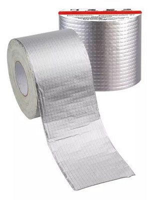 Cinta Tapa Goteras Selladora Impermeable Gris De 10 x 5