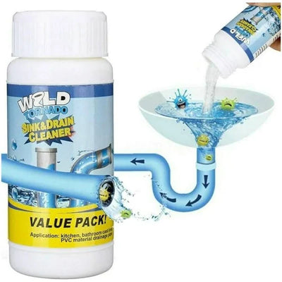 Destapador De Drenage y Cañeria 110 Grs