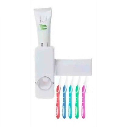 Dispensador De Pasta Dental Con Organizador De Cepillos