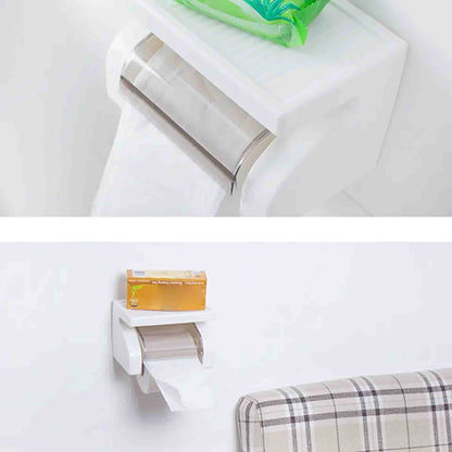 Porta Rollo Papel Higiénico Con Soporte Para Celular