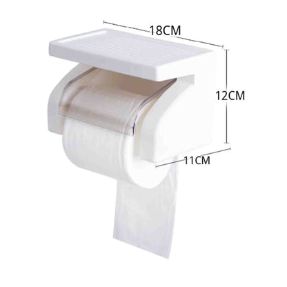 Porta Rollo Papel Higiénico Con Soporte Para Celular