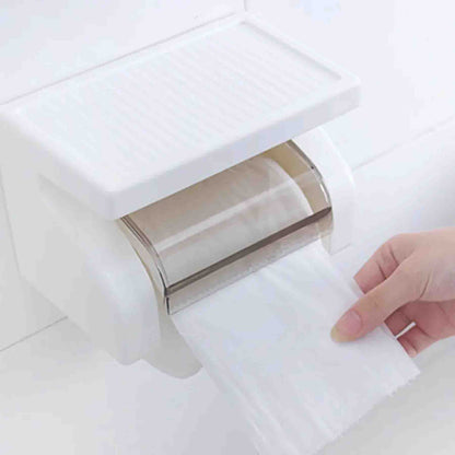 Porta Rollo Papel Higiénico Con Soporte Para Celular