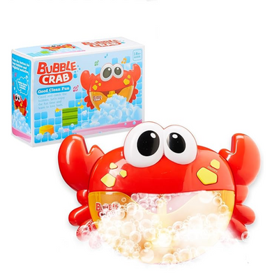 Juguete Cangrejo Burbujas De Baño Tina Para Bebes