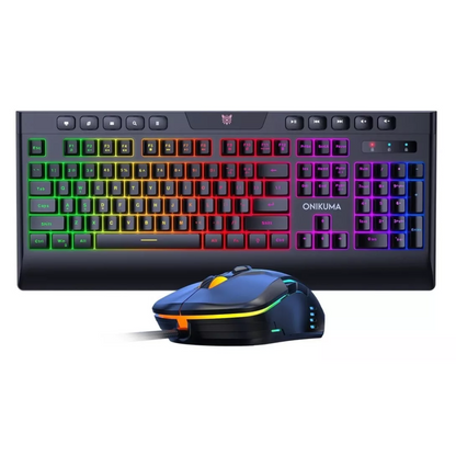 Kit Gamer Onikuma Teclado G21+ Mouse Cw902 Rgb