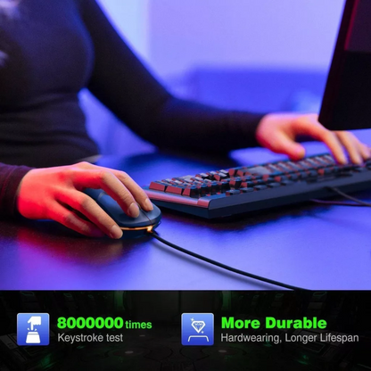 Kit Gamer Onikuma Teclado G21+ Mouse Cw902 Rgb