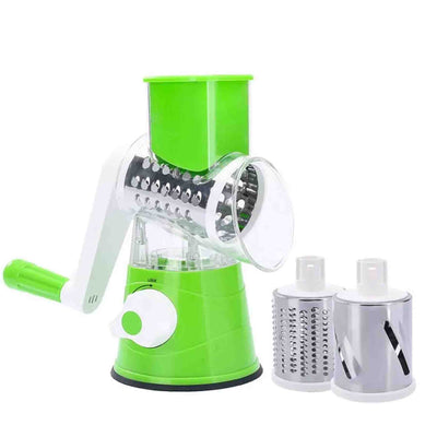 Picador Verduras 3 en 1 Mandolina Acero Inoxidable