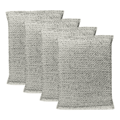 Set 4 Esponjas Metálicas Multiuso Para Lavar Platos y Vasos