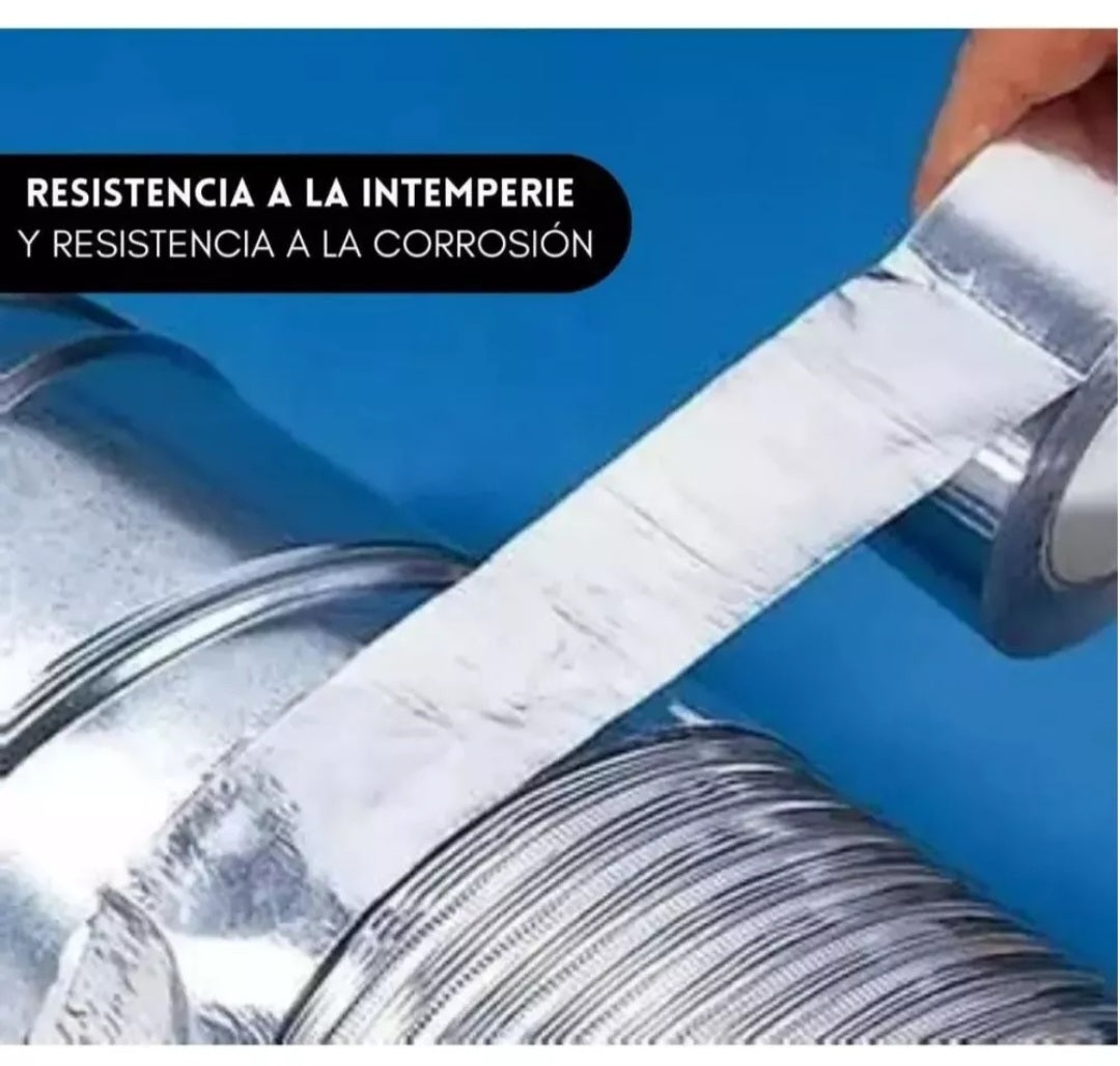 Cinta adhesiva tapa goteras de 5cm x 10 mts de largo